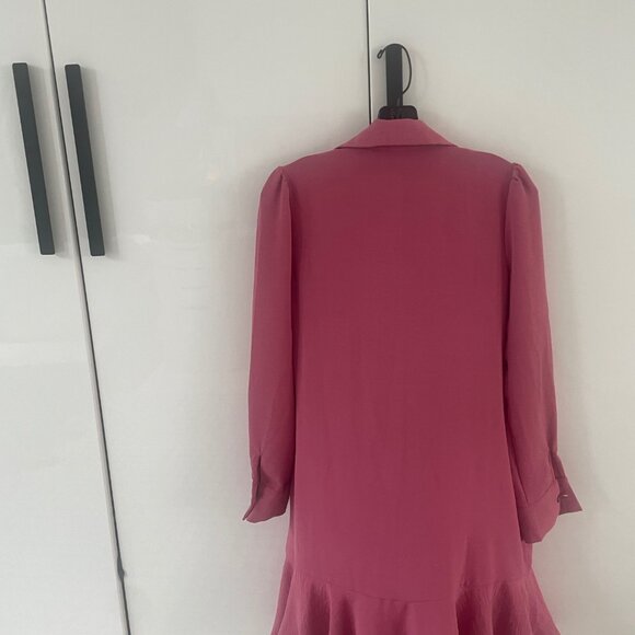 Brand New Never Worn Tahari Dress Rose XS - Picture 7 of 7